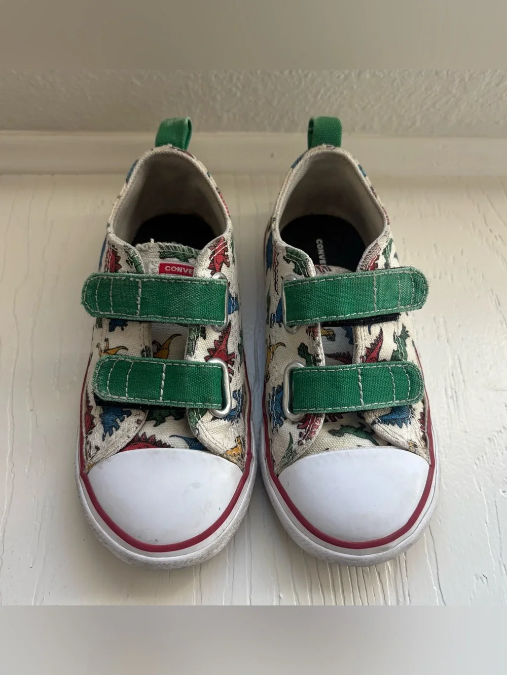 Converse Chuck Taylor All Star Dinoverse Green White Sneakers Size 10